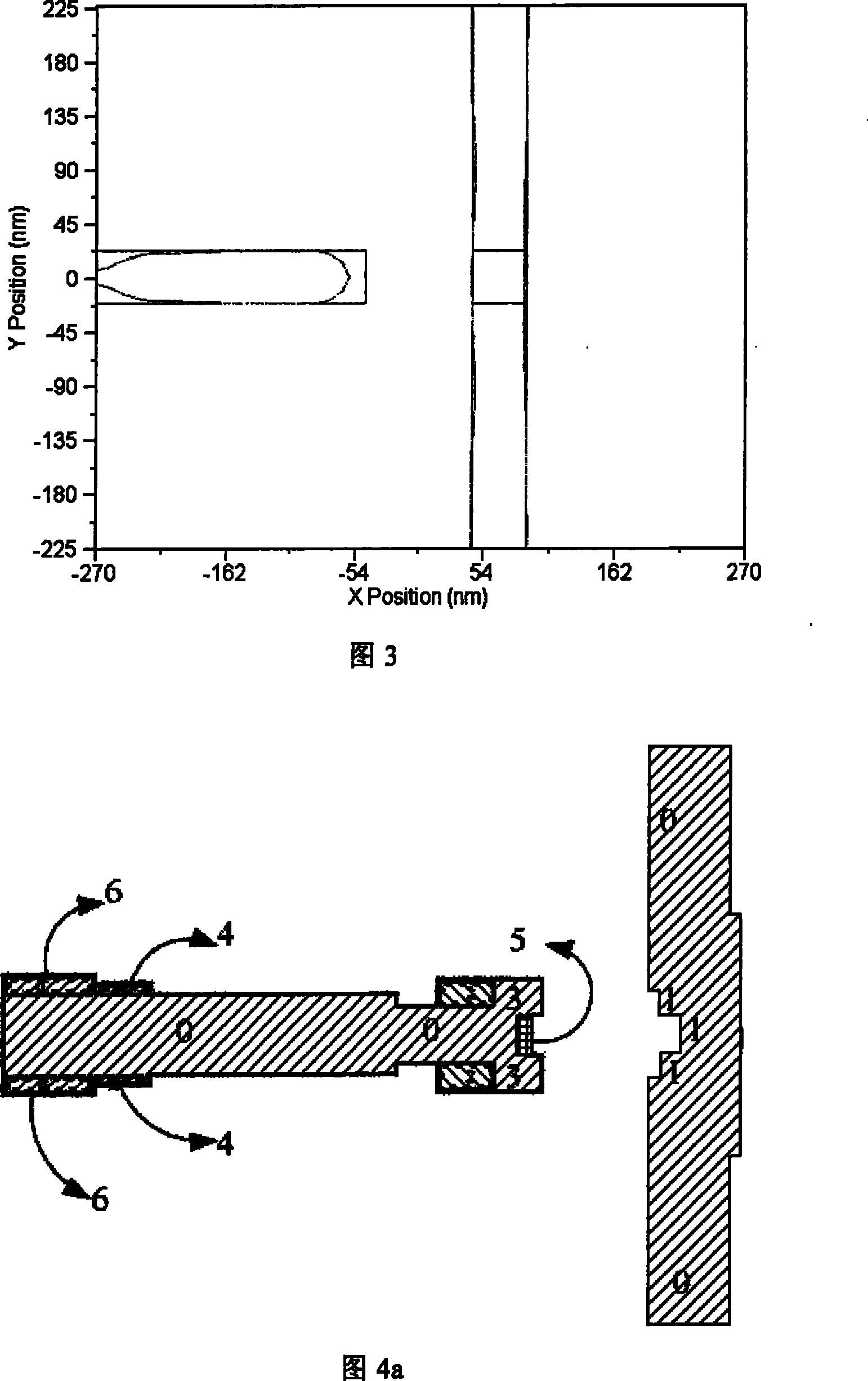 Photoetching system mask proximity effect correction method