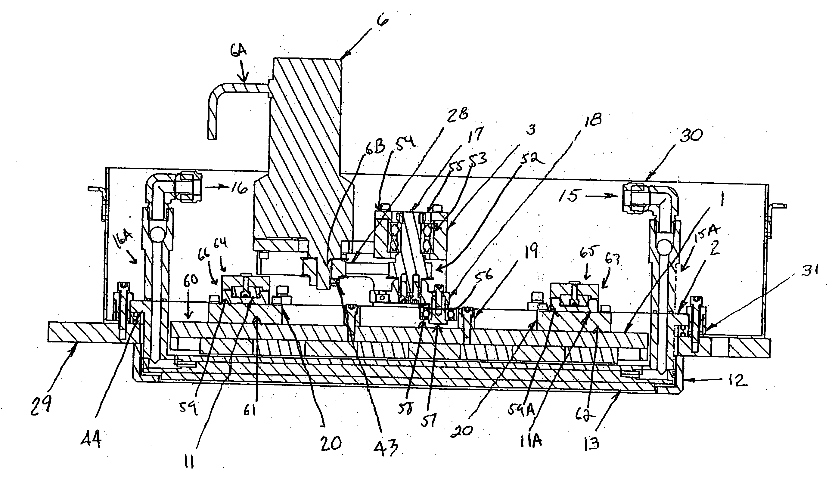 Linear sweeping magnetron sputtering cathode and scanning in-line system for arc-free reactive deposition and high target utilization