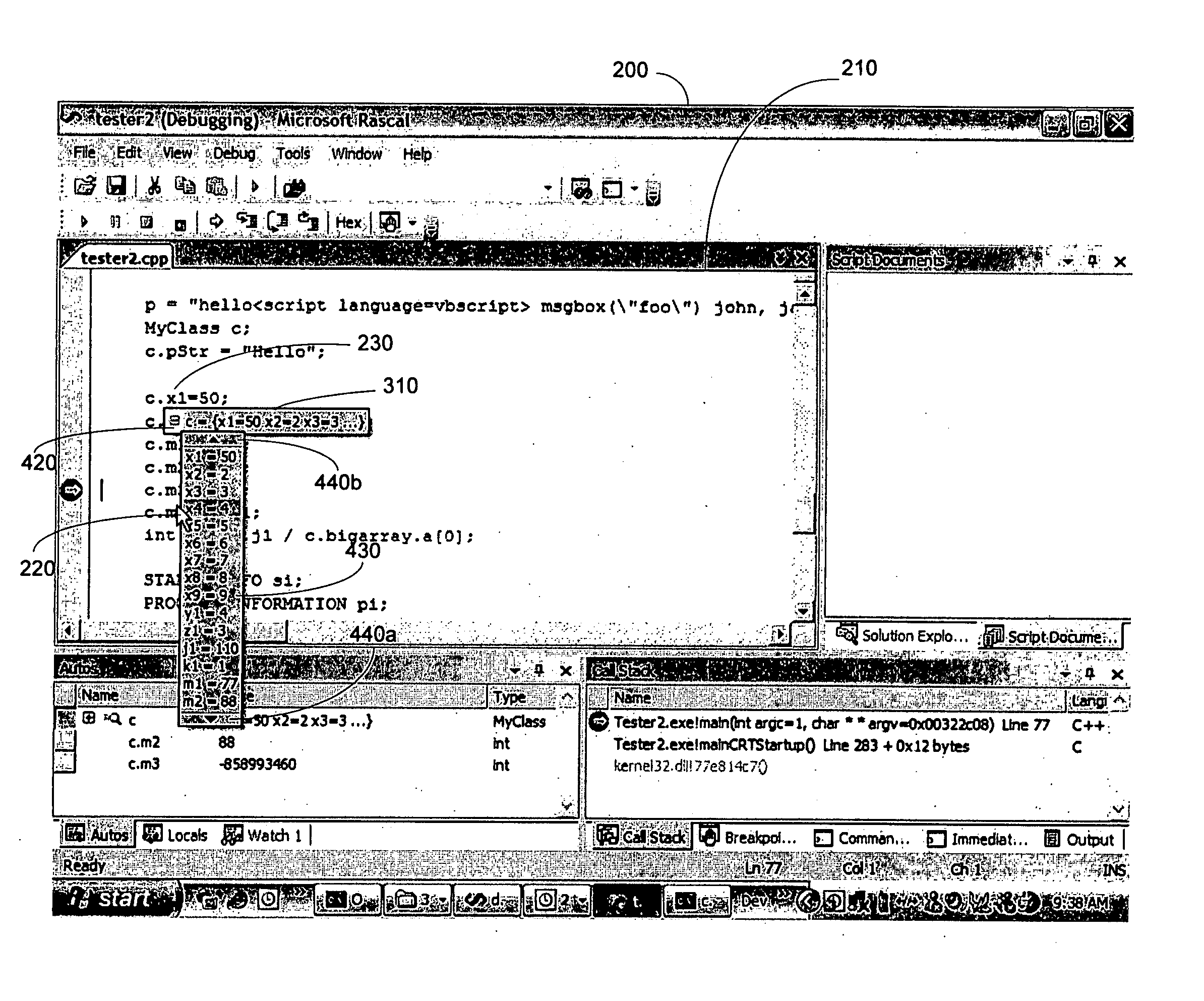 Enhanced data tip system and method