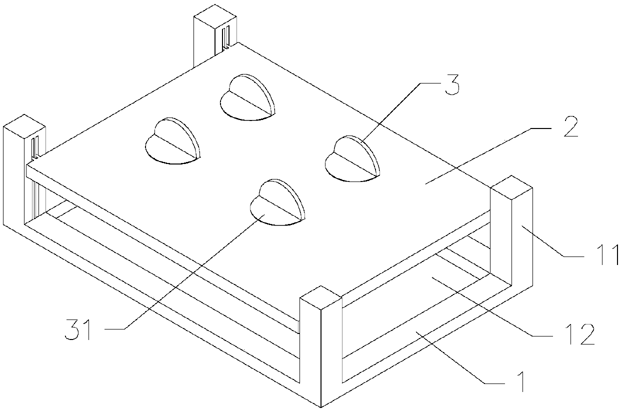 Car trunk base