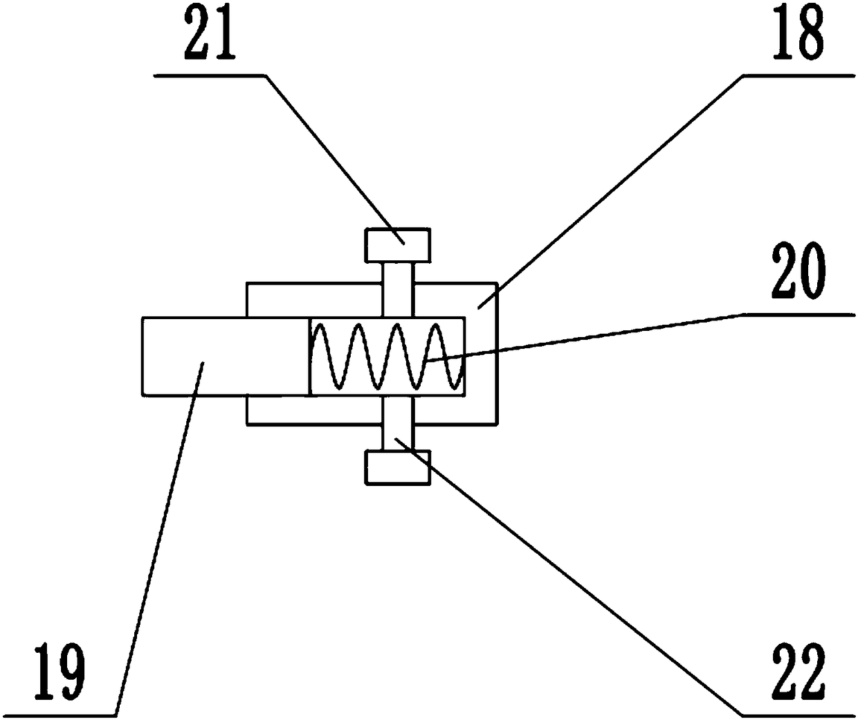 Soil pollution control equipment with dual stirring mechanisms