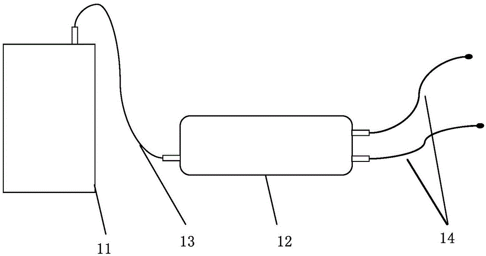 Intelligent electric acupuncture apparatus, intelligent terminal and amplifying circuit of intelligent electric acupuncture apparatus