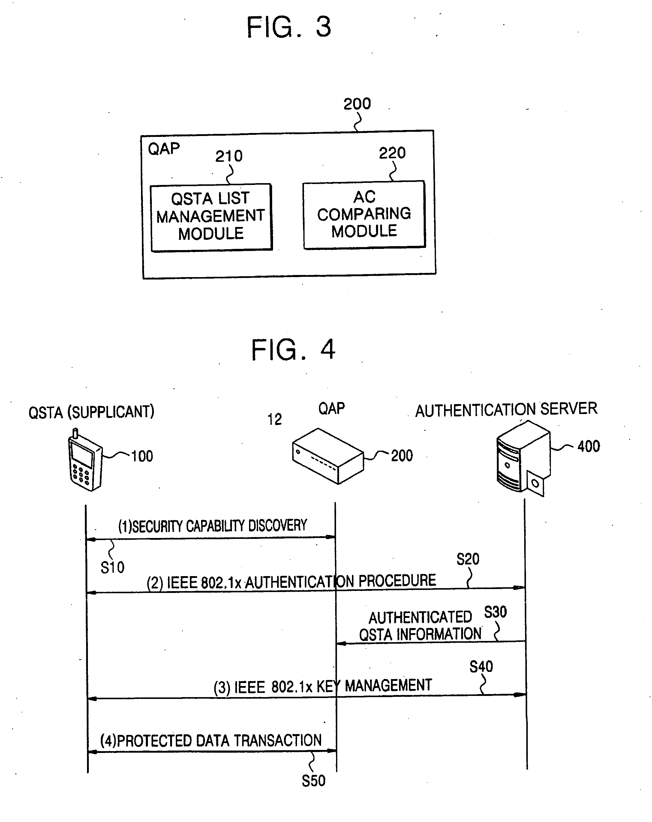 Securing quality of service (QoS) according to type of wireless local area network (WLAN) service