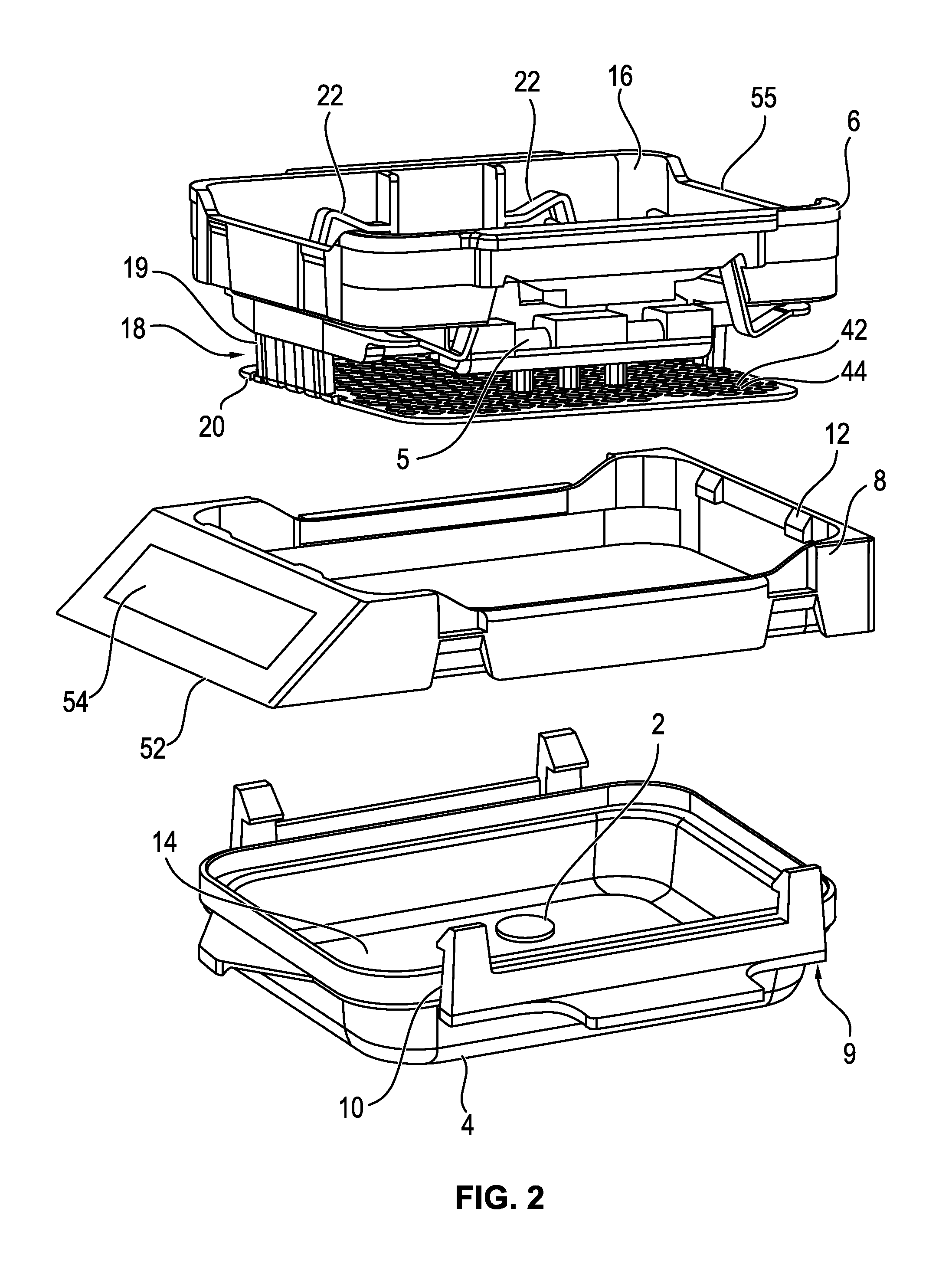 Tissue cassette with retractable member