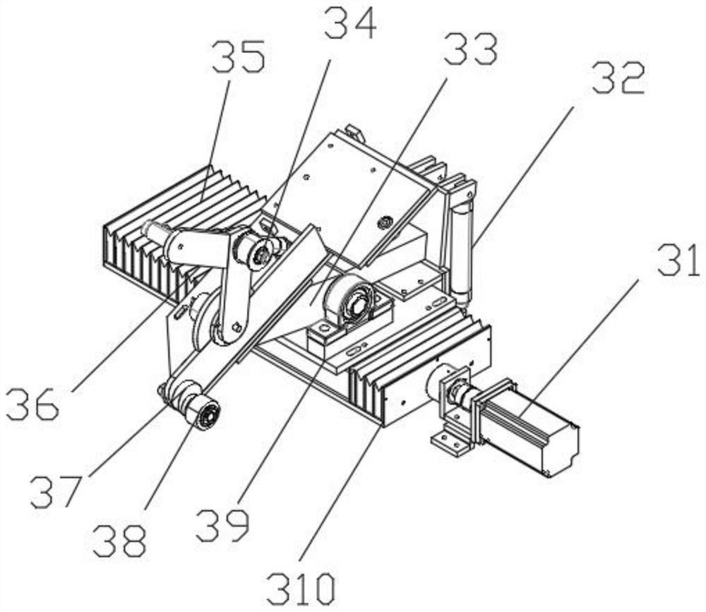 Double grinding equipment for inner and outer walls for magnetic ring processing and its working method