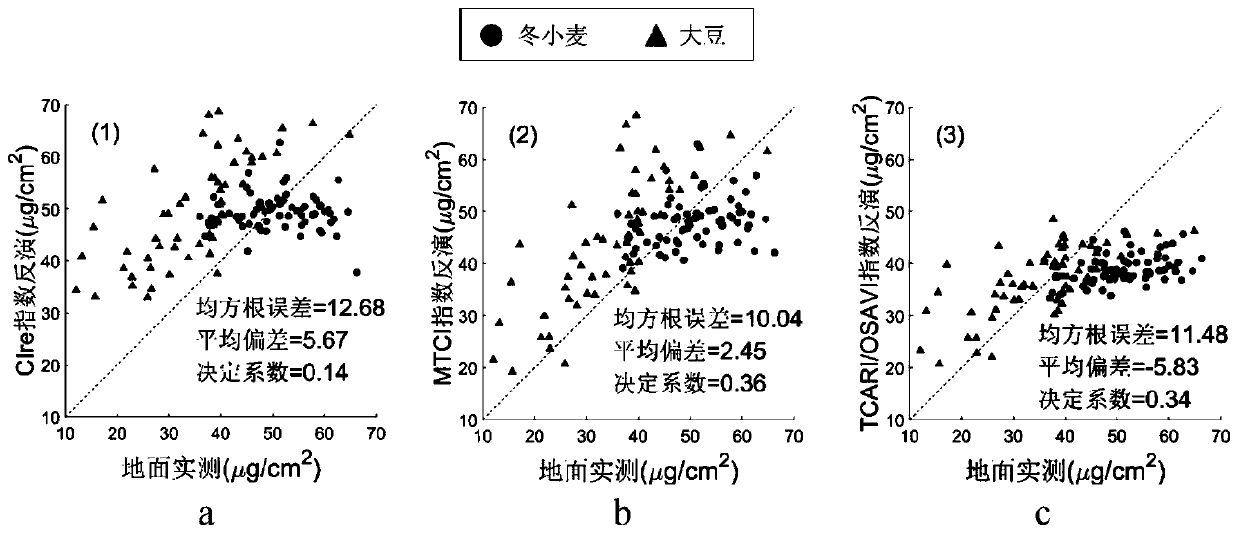 Leaf chlorophyll content inversion method and device, electronic equipment and storage medium