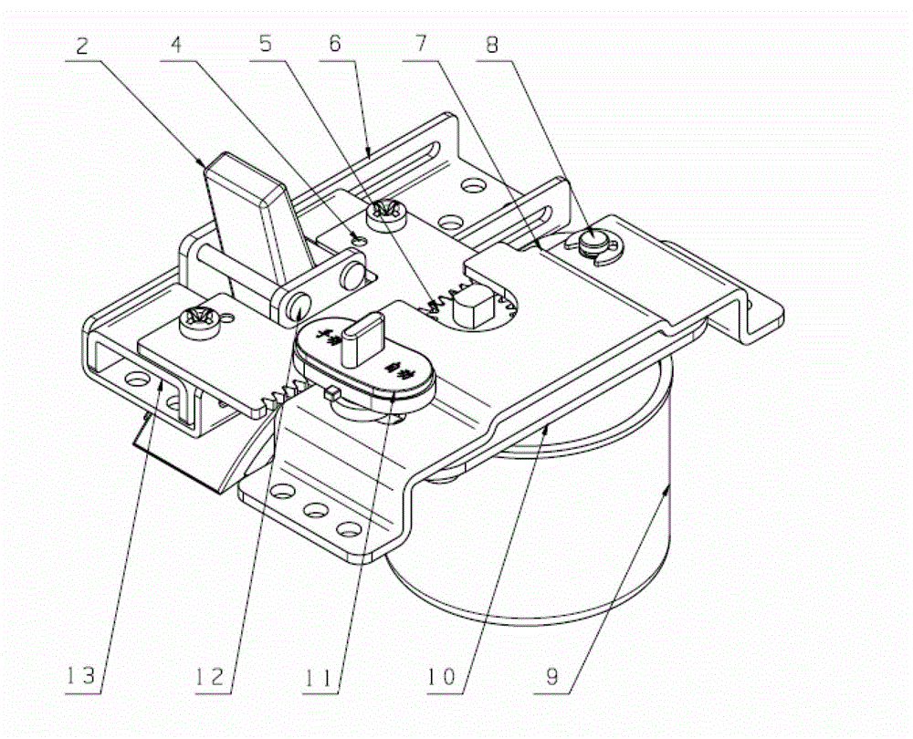 Manual and motor-driven integrated operating mechanism of breaker