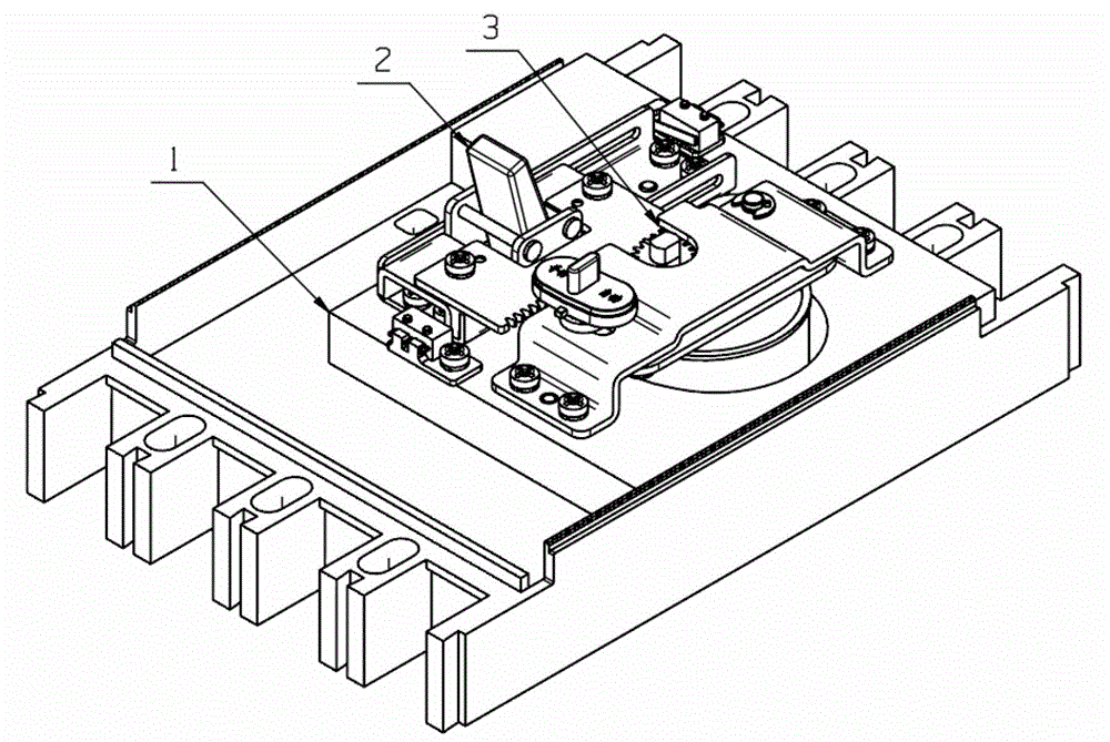 Manual and motor-driven integrated operating mechanism of breaker