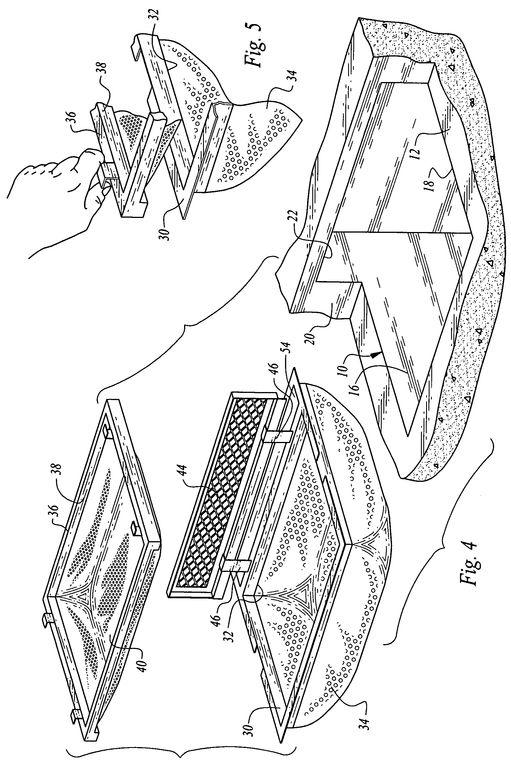 Apparatus for filtering out and collecting debris at a storm drain