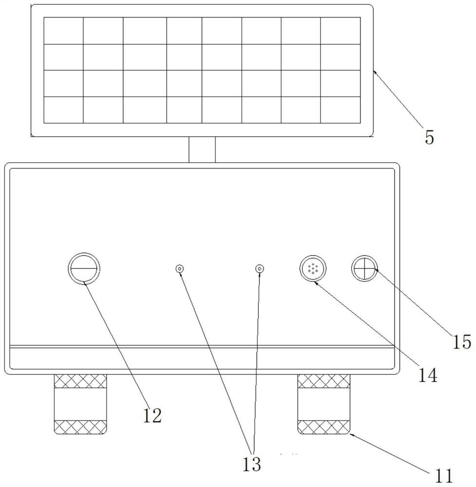 Intelligent bird repeller for power transmission line