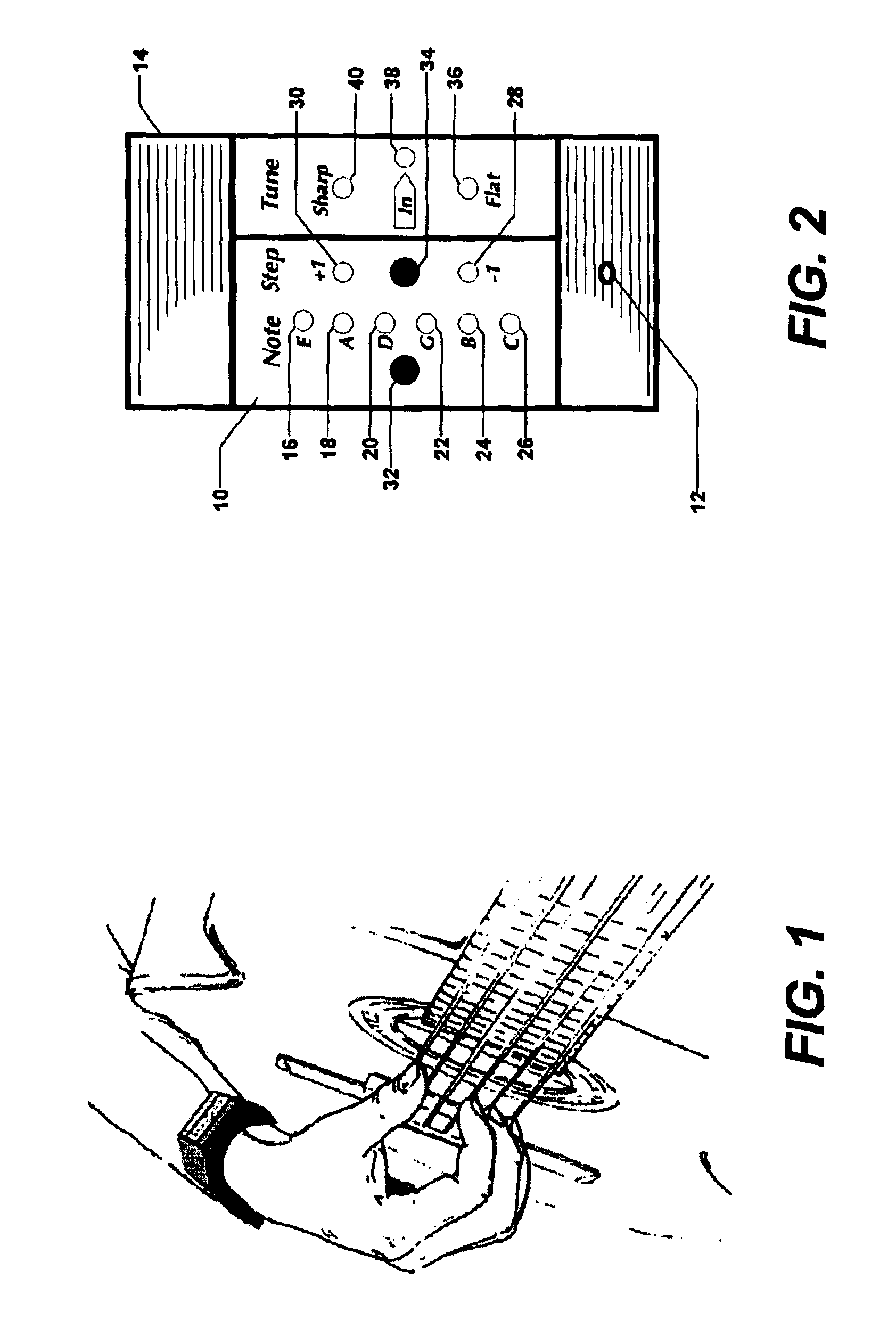 Wrist musical instrument tuner