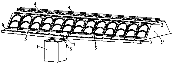 Method for landscaping micro-seepage moisture-preserving maintenance along high-speed rails