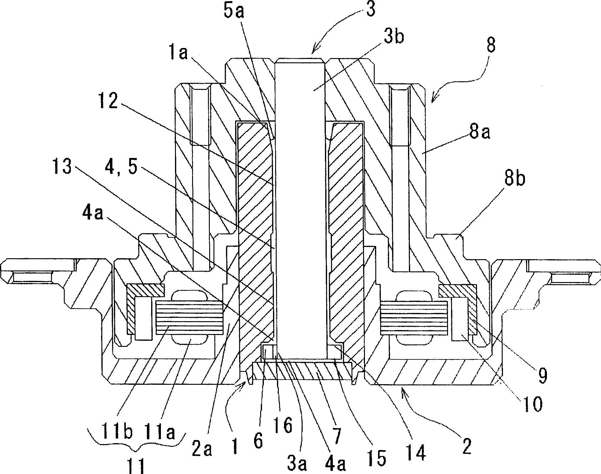 Dynamic pressure bearing device