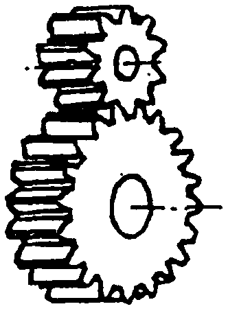 Bearing type transmission wheel