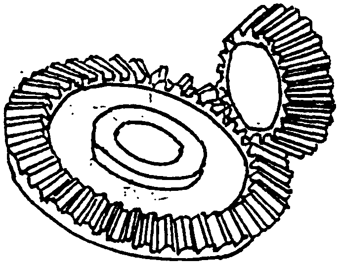 Bearing type transmission wheel