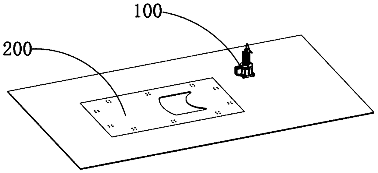 Automatic interception butt-joint power supply device based on automobile networking interactive system