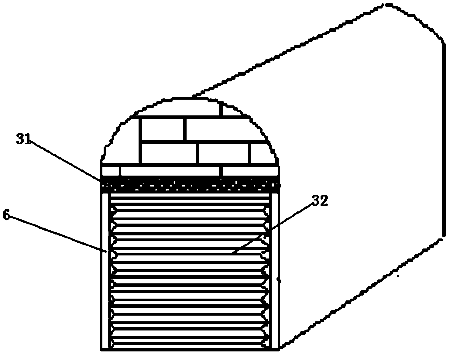 Remote automatic sealing system and method for coal mine