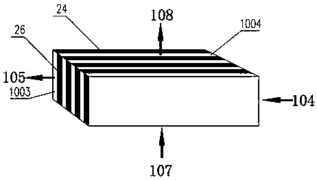 Composite plate type condensation cooler