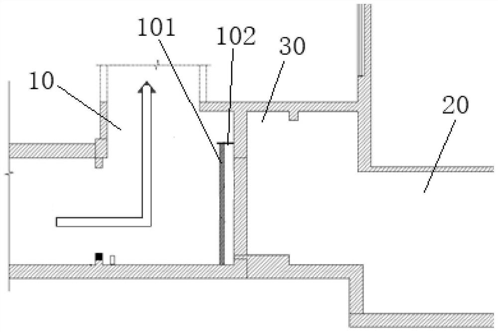 Air duct transformation and communication construction method for subway air shaft