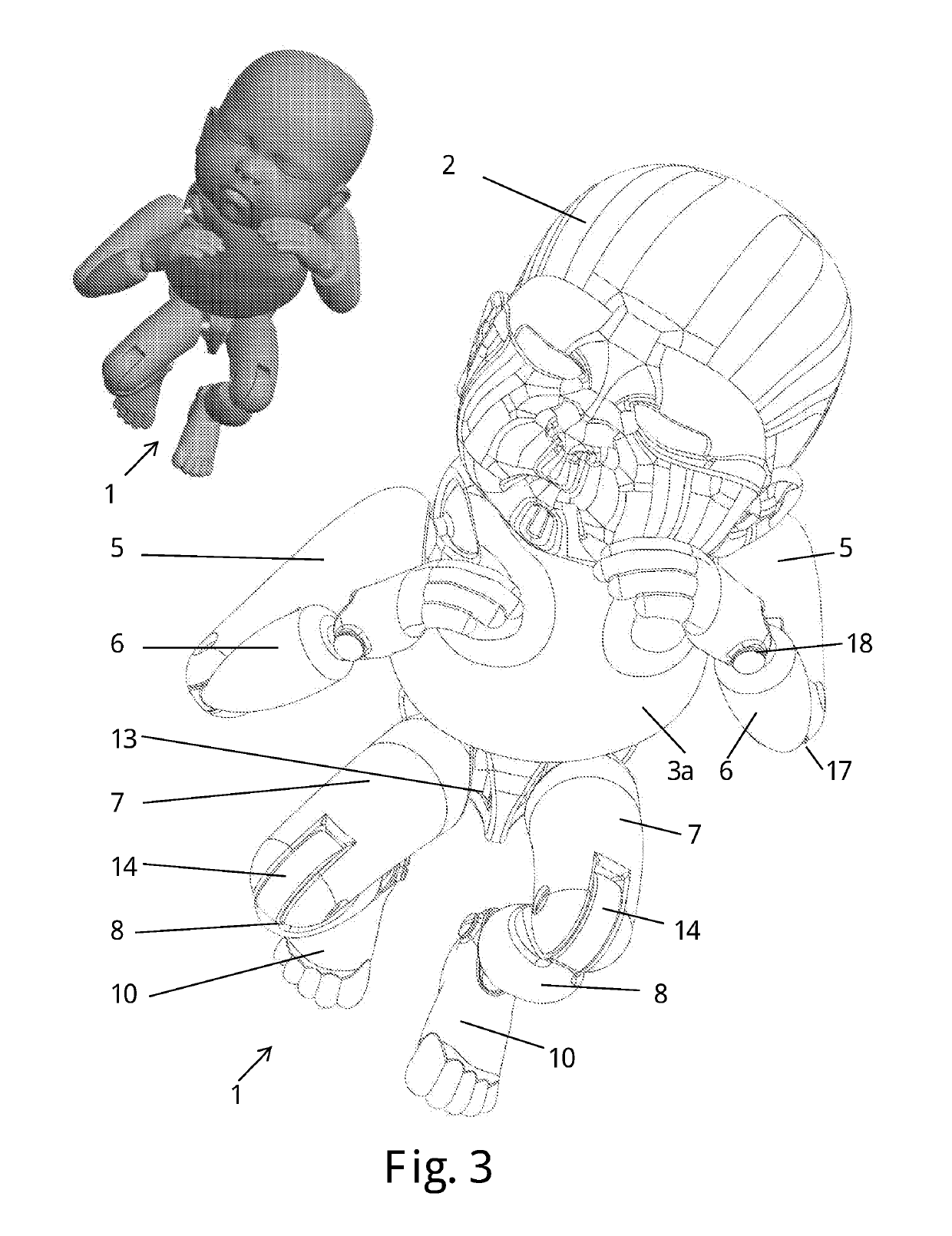 Manikin with articulated joint