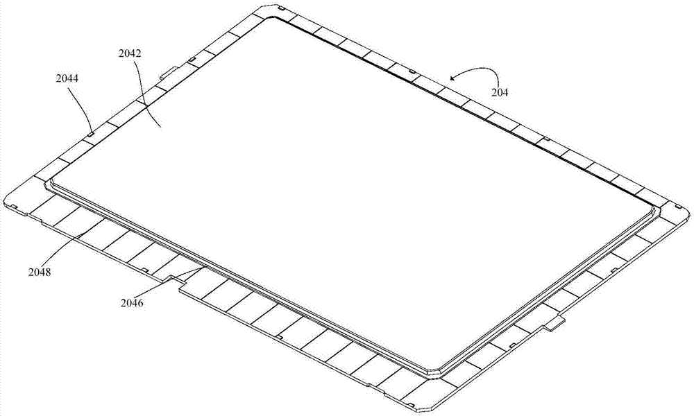 Resin touch screen, resin touch screen control panel, household appliance and processing method