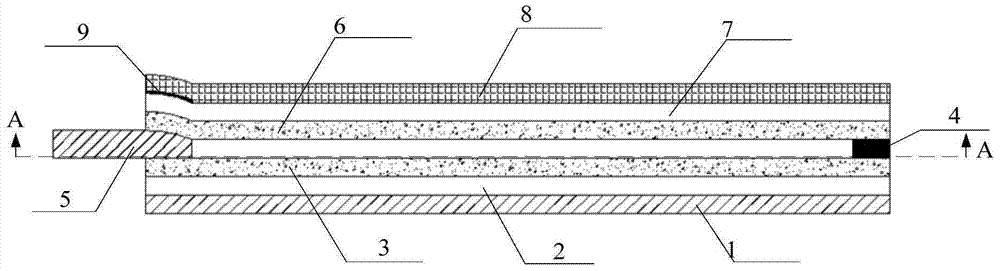 Flat touch screen and method of making the same