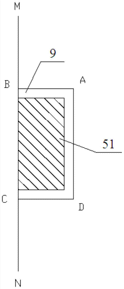 Flat touch screen and method of making the same