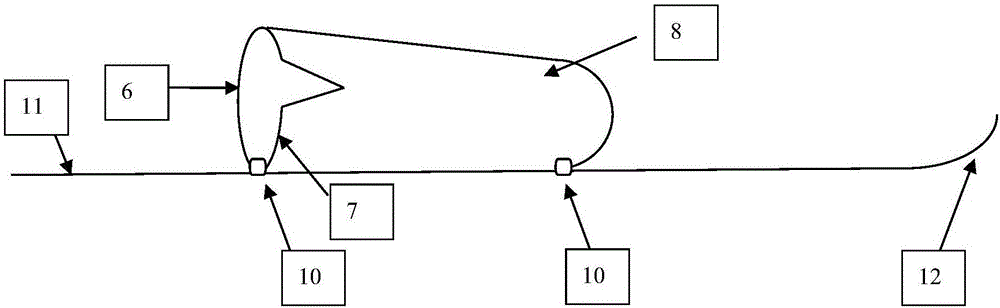 Head and neck artery acute occlusion thrombus extraction device