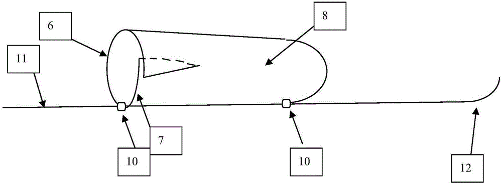 Head and neck artery acute occlusion thrombus extraction device