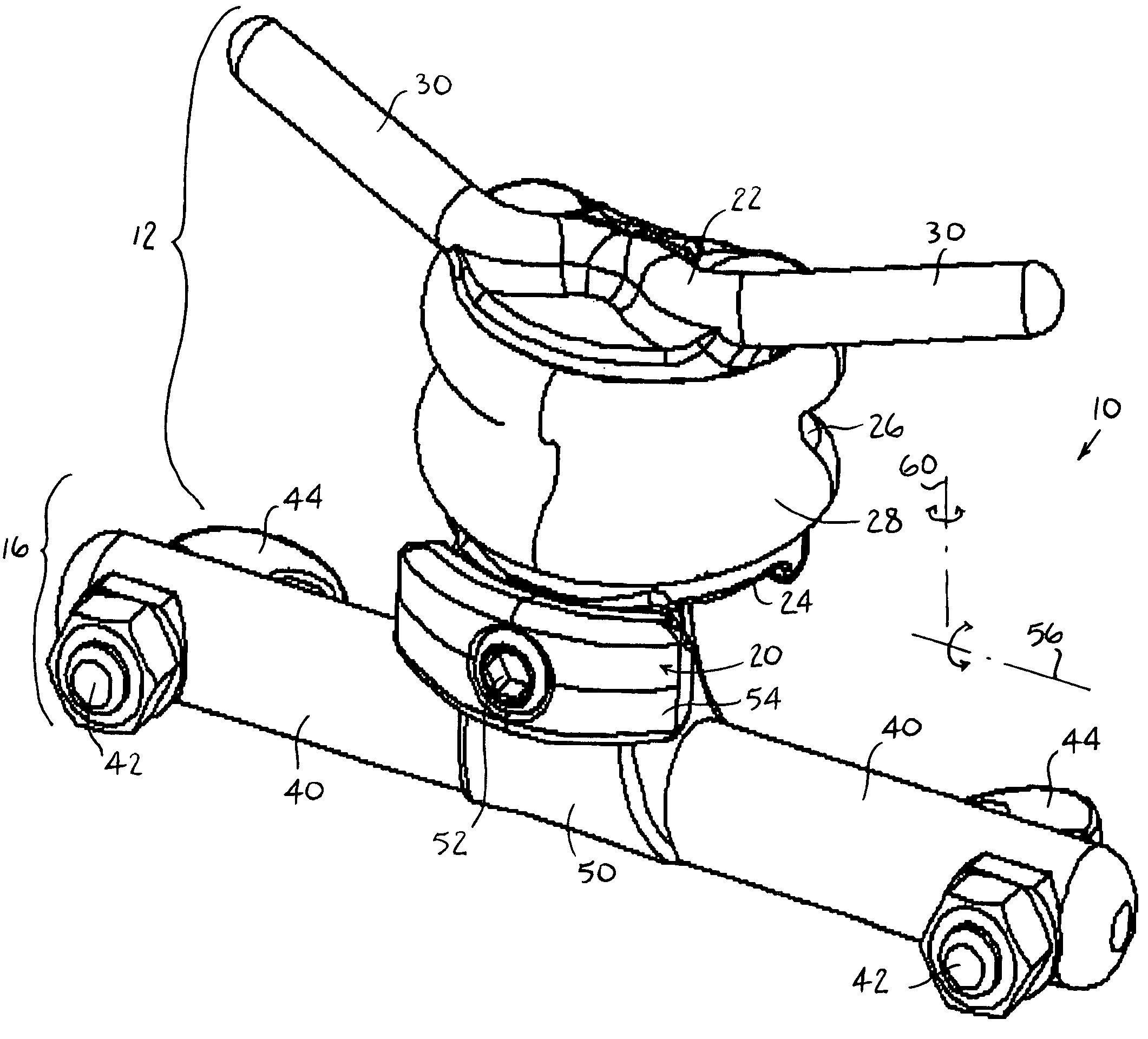 Adjustable spinal prosthesis