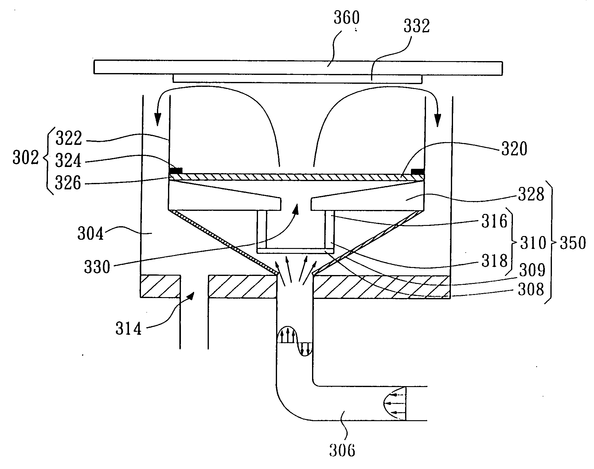 Electroplating apparatus with functions of voltage detection and flow rectification