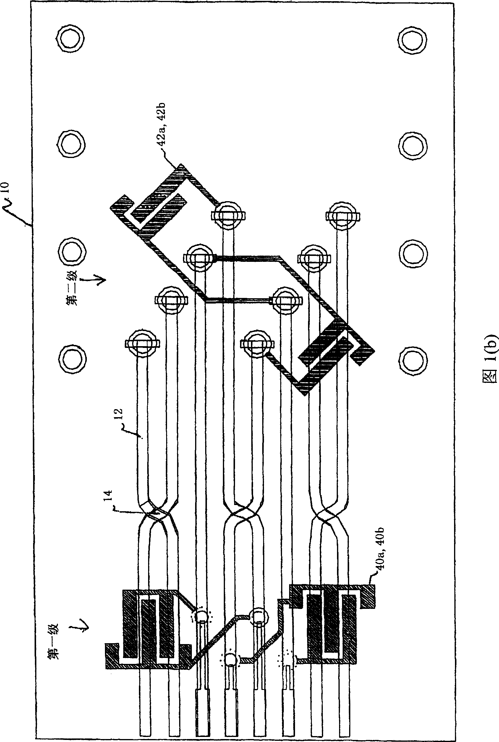 Near-end crosstalk compensation at multi-stages