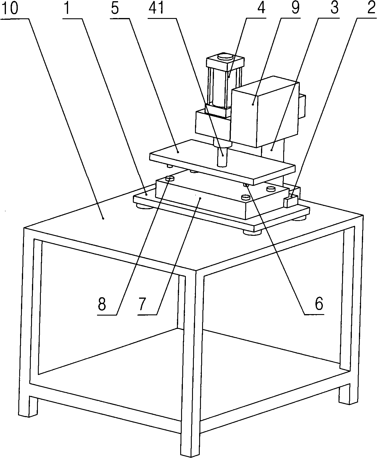 Undercarriage assembling frock