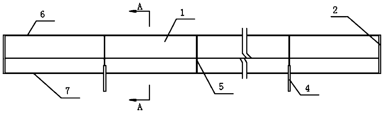 Centrifugal slurry-free pile rod production process, and material guiding mold and vibration material distribution vehicle matched with production process