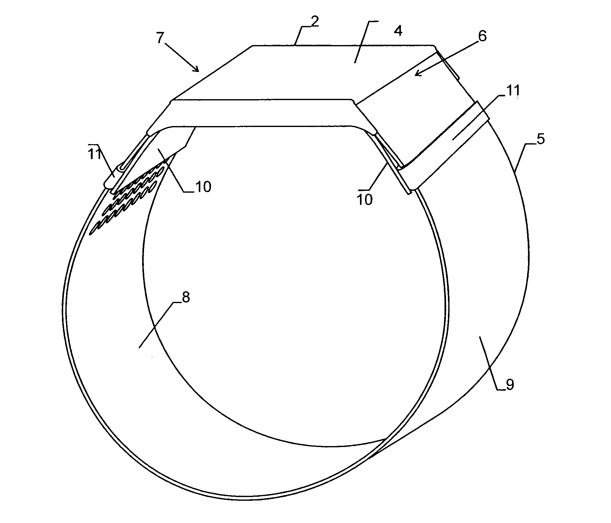 Wearable sensor device