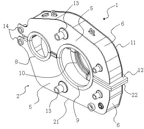 Rotary assembly welding tool capable of improving welding quality of gear cases of locomotives and assembly welding method implemented by rotary assembly welding tool