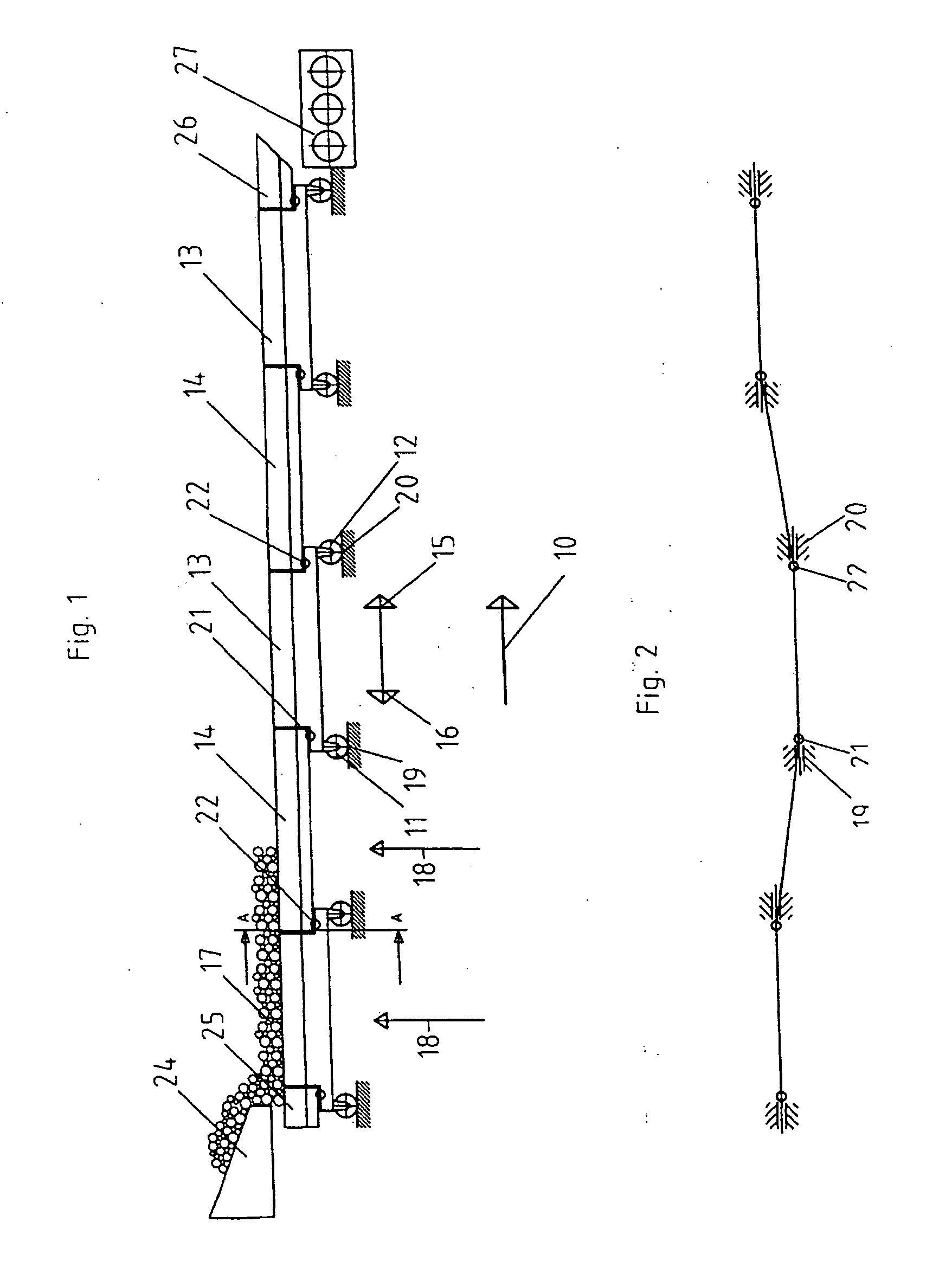 Bulk-Material Cooler for Cooling Hot Material to be Cooled