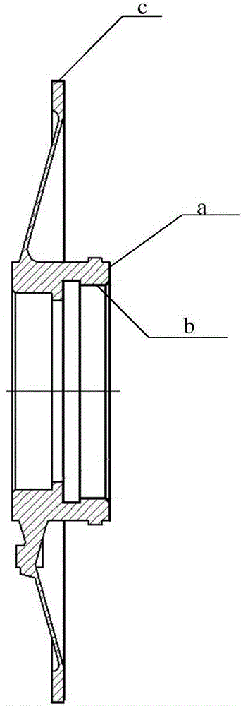 Processing method to prevent deformation of mounting edge of high-precision large-scale titanium alloy thin-walled casting