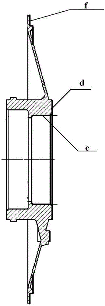 Processing method to prevent deformation of mounting edge of high-precision large-scale titanium alloy thin-walled casting