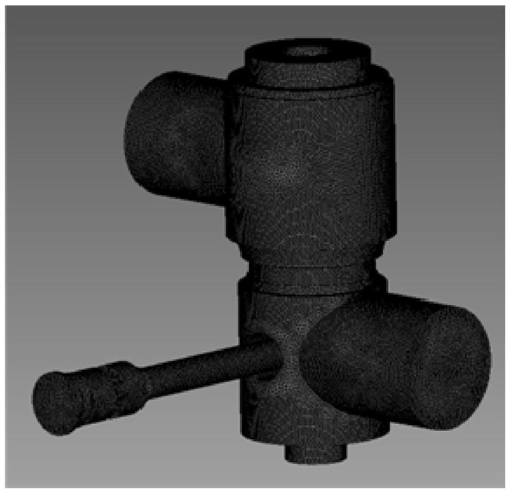 A multi-block structure meshing method for unsteady flow field of spring valve with complex structure