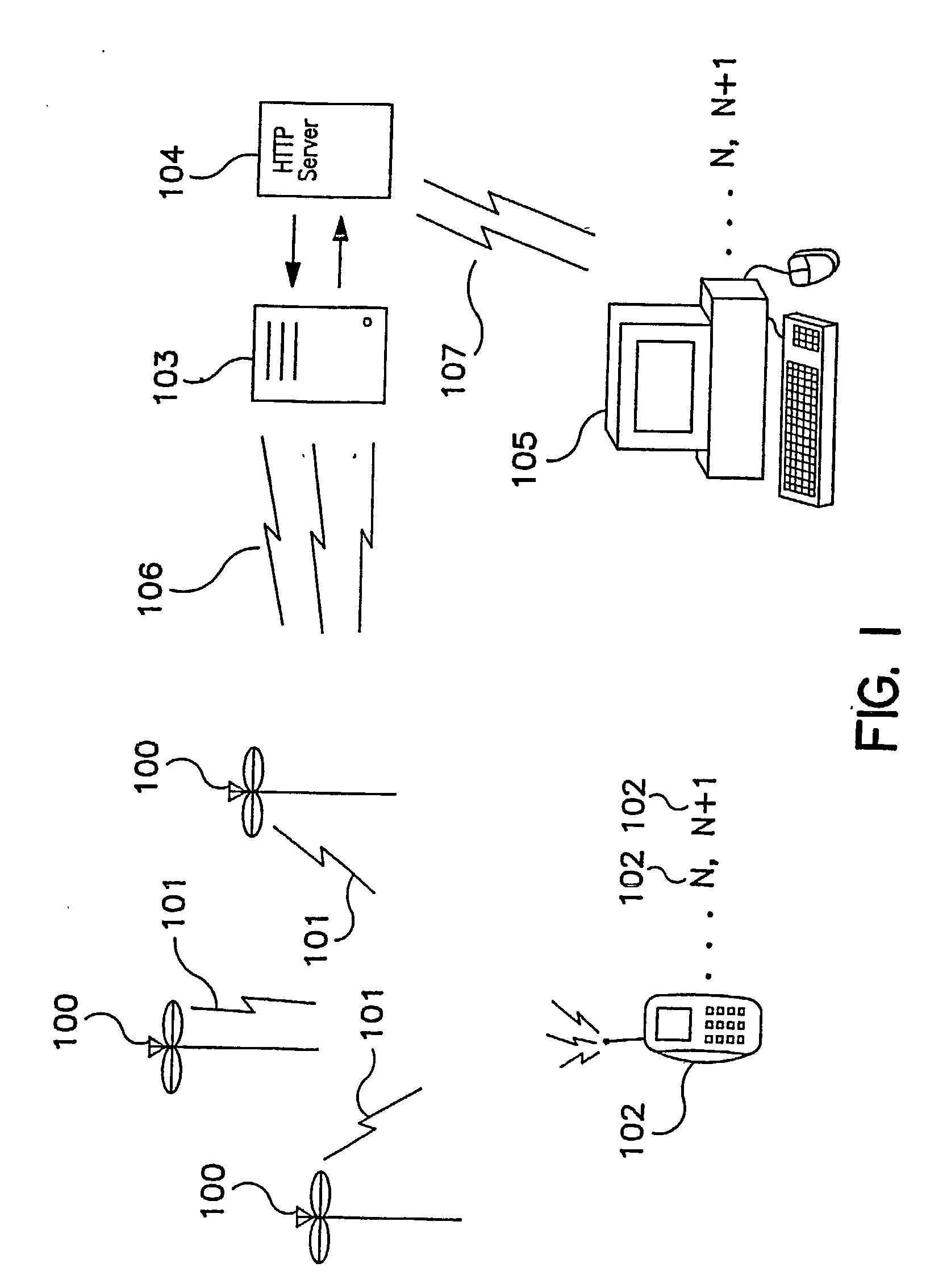 System and method of accessing and recording messages at coordinate way points