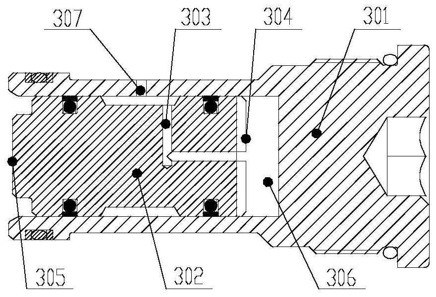 Compensator for rotary working device of excavator