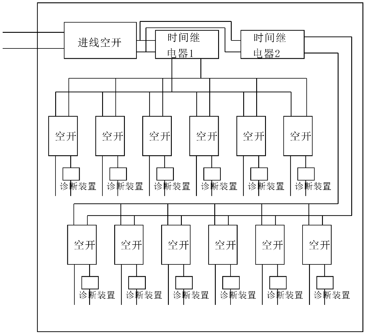 Street lamp fault monitoring method based on wireless ad hoc network