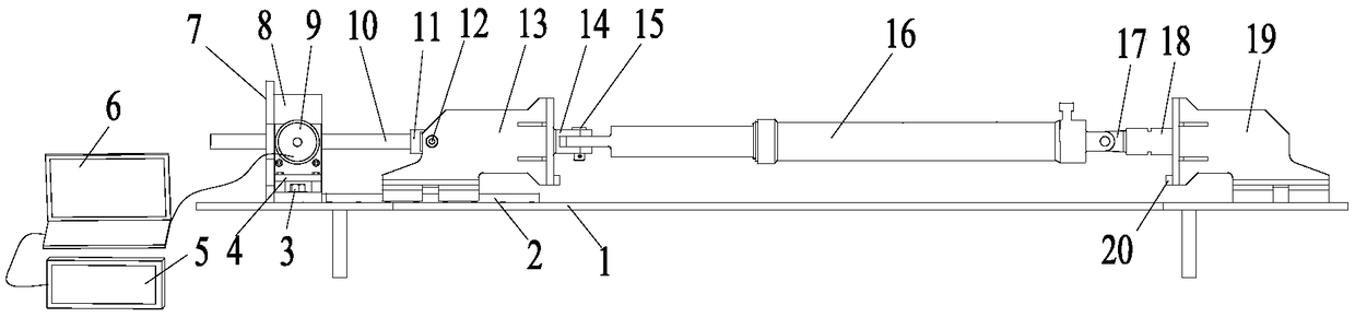 Static pressure testing device for unmanned plane oil gas damper