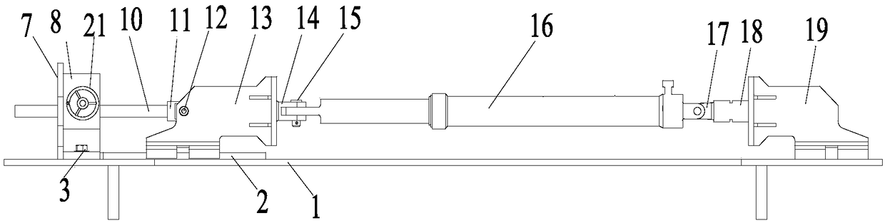 Static pressure testing device for unmanned plane oil gas damper