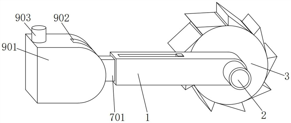 Intelligent fully mechanized coal mining face collecting device