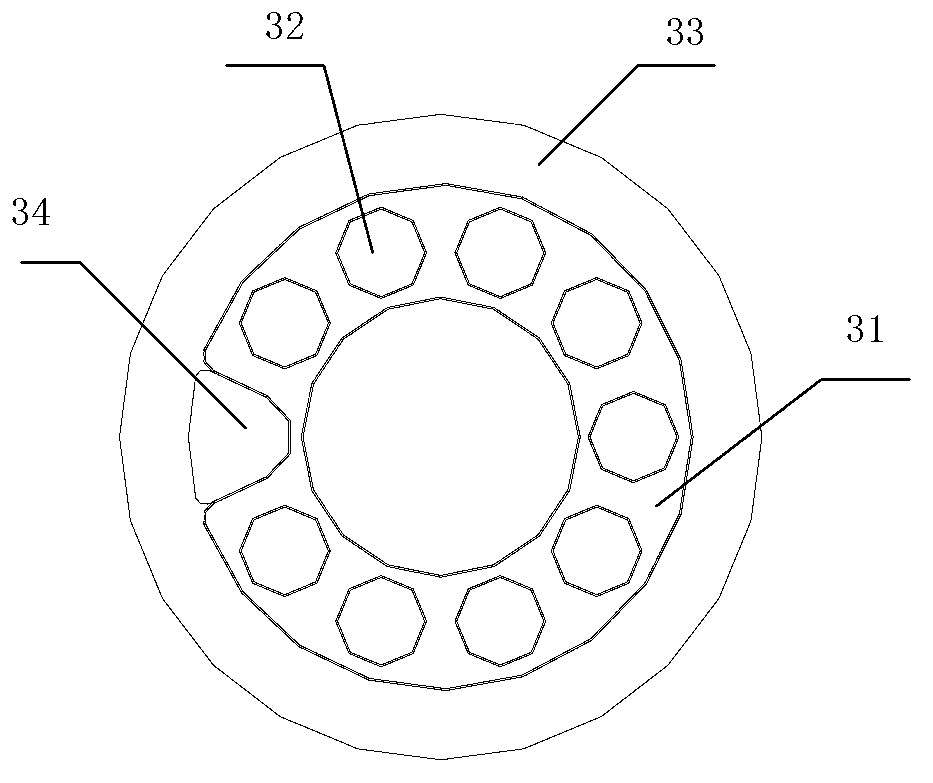 Rotary road assembly of generalization slip-ring rotor