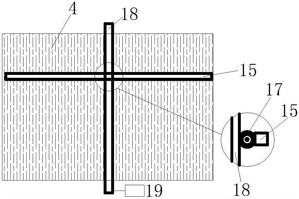 Air source heat pump defrosting device based on multi-effect comprehensive action at the initial stage of frosting