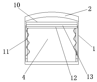 Automatic cleaning dustproof device for intelligent acquisition terminal