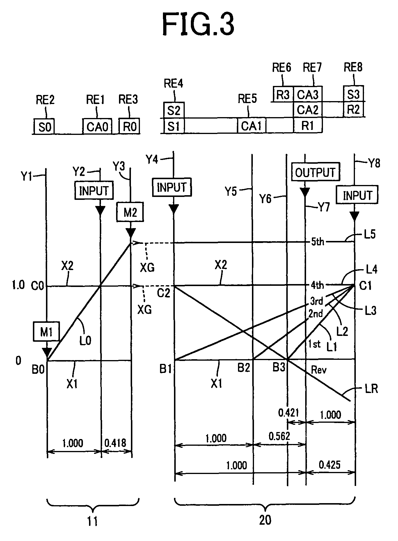 Control device for vehicular power transmitting apparatus